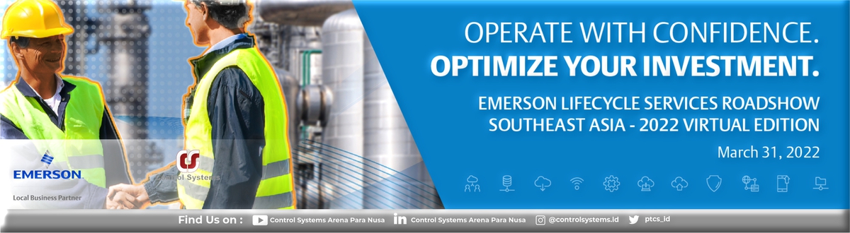 Emerson Lifecycle Services Roadshow SouthEast Asia, March 31, 2022